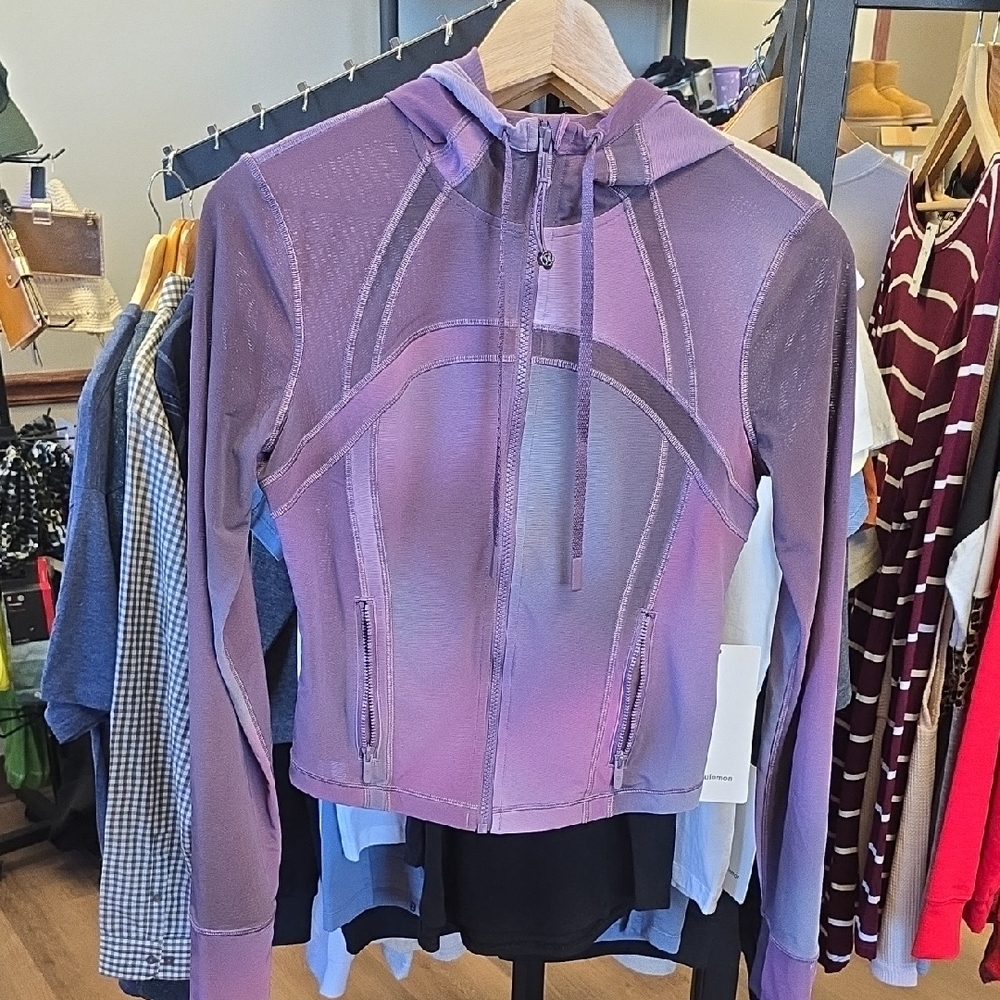 Lululemon Athletica Purple Zip-Up Jacket